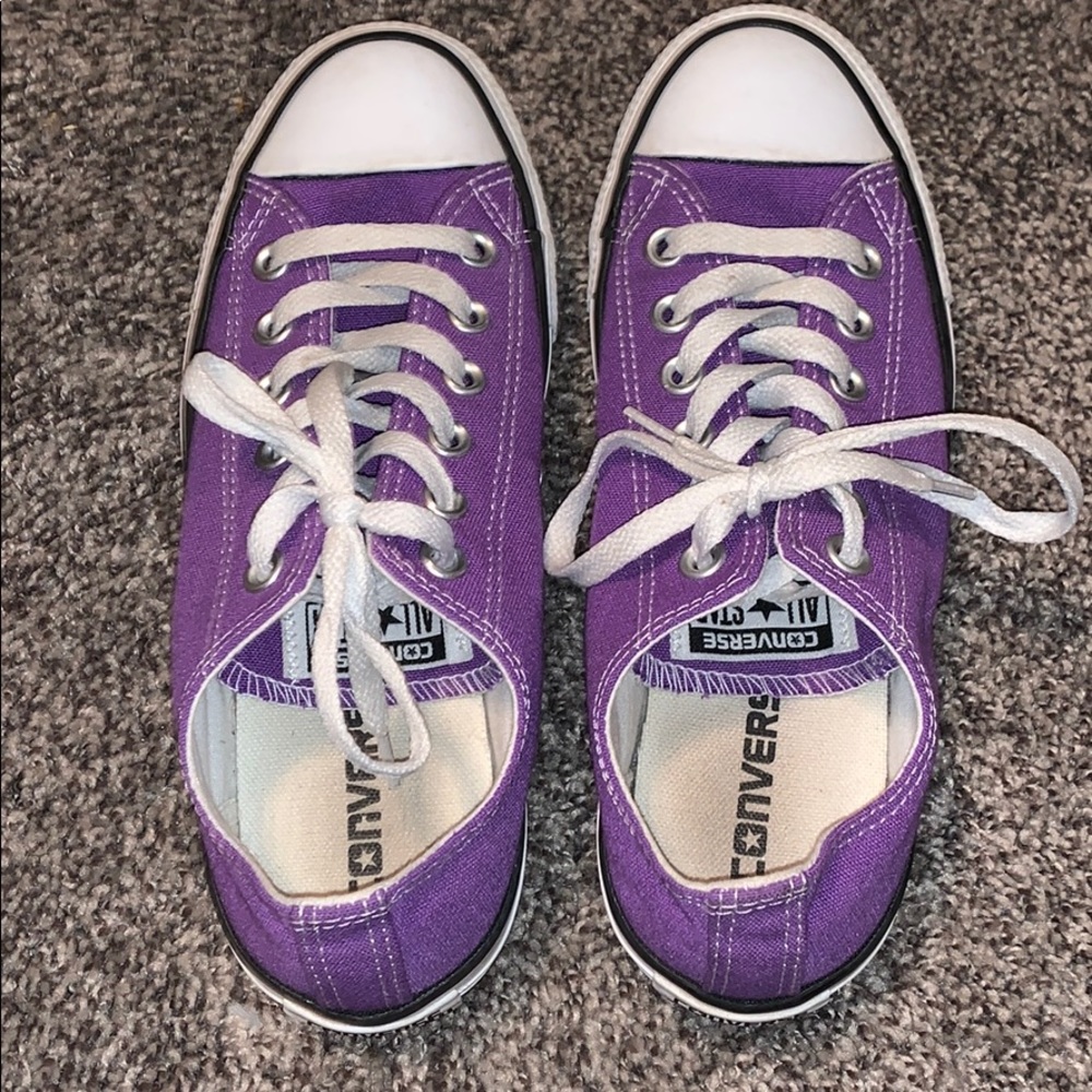 Purple converse